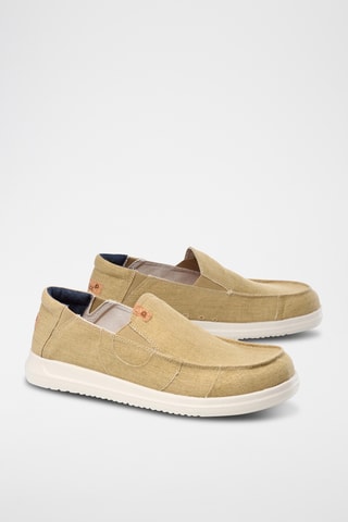 Slip-on en lin Marius - Beige