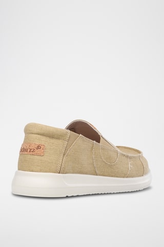 Slip-on en lin Marius - Beige