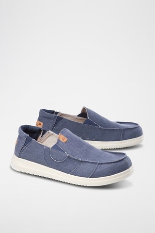 Slip-on en lin Marius - Indigo