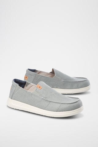 Slip-on en lin Marius - Gris