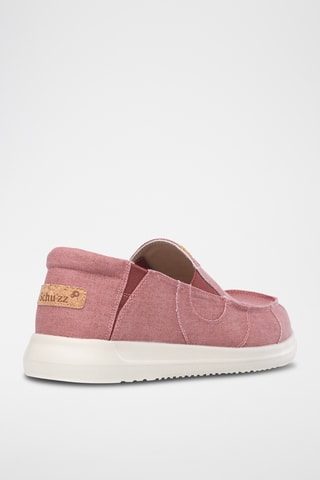 Slip-on en lin Marius - Rose