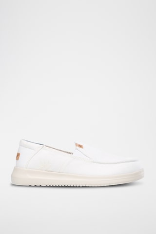 Slip-on en lin Manon - Ecru