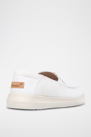 Slip-on en lin Manon - Ecru