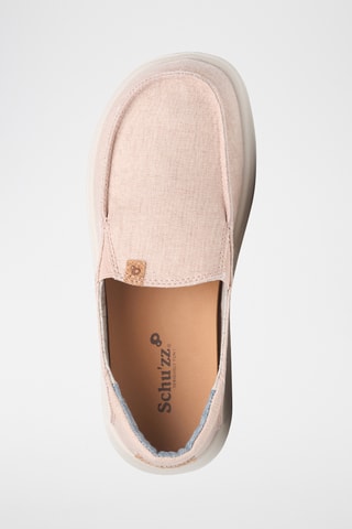 Slip-on en lin Manon - Rose