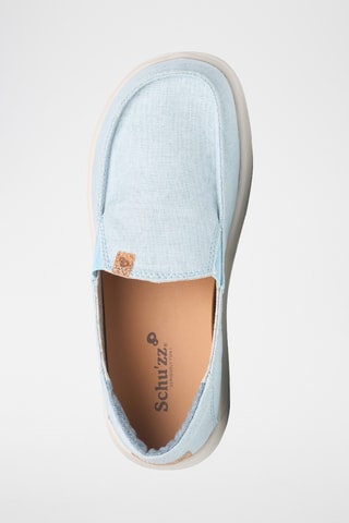 Slip-on en lin Manon - Ciel
