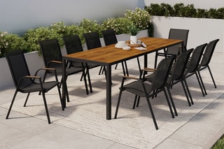 Ensemble de jardin Timbia - 10 places