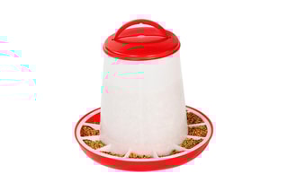 Mangeoire et abreuvoir à poules - 3 l et 3 kg