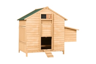 Poulailler grande capacité en bois  - 1,25 m²
