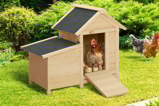 Poulailler Casita en bois avec pondoir intégré - 2 poules