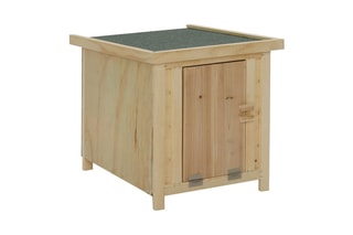 Poulailler Nichoir en bois avec toit relevable - 1 poule