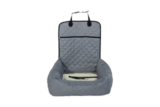 Siège de voiture pour chien - 
Gris
