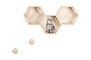 3 étagères modulables pour chat - 
Naturel