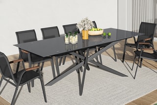 Table de jardin - 240 x 75 x 90 cm