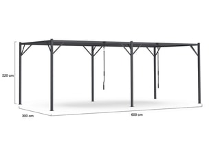Pergola Venice - 600 x 220 x 300 cm