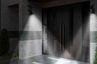 2 spots LED solaires 2-en-1 - Blanc