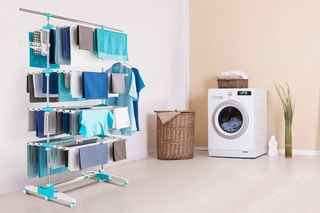 Etendoir à linge 4 niveaux Magnum - Gris