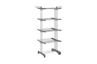 Séchoir extensible 4 niveaux pliable - 50 m d'étendage