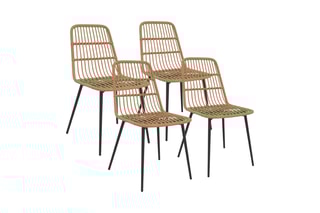 4 chaises de jardin Cuba - 83 x 43 x 54 cm