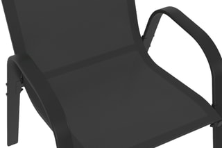 4 chaises de jardin empilables - 84 x 51,5 x 68 cm