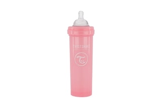 Biberon anti-colique sans BPA en silicone - Dès 4 mois - 330 ml