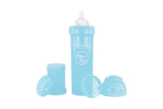 Biberon anti-colique sans BPA en silicone - Dès 4 mois - 330 ml