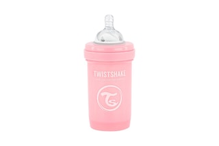 Biberon anti-colique sans BPA en silicone - Dès la naissance - 180 ml