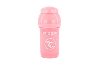 Biberon anti-colique sans BPA en silicone - Dès la naissance - 180 ml