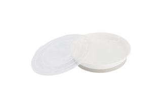 Assiette 2 en 1 sans BPA en silicone - 20 cm - Dès 6 mois