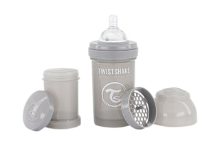 3 x Biberon anti-colique sans BPA en silicone - Dès la naissance - 180 ml