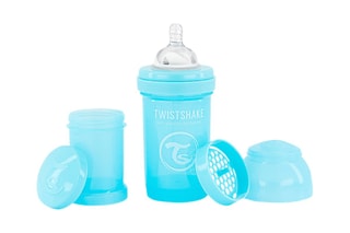 3 x Biberon anti-colique sans BPA en silicone - Dès la naissance - 180 ml