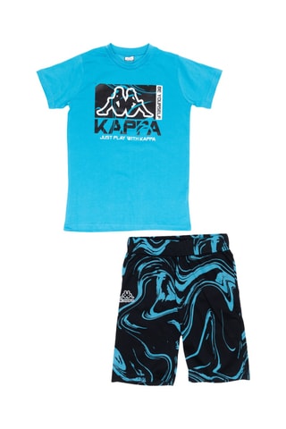 T-shirt et short - Bleu