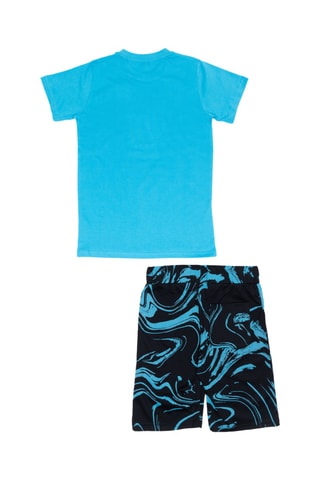T-shirt et short - Bleu
