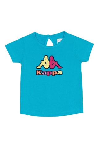 T-shirt et short - Turquoise et fuchsia 