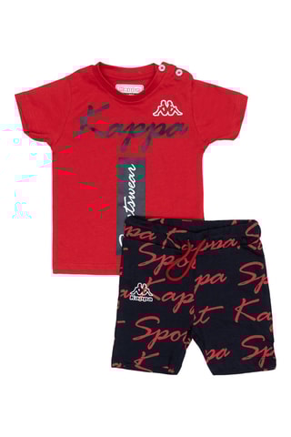 T-shirt et short - Rouge