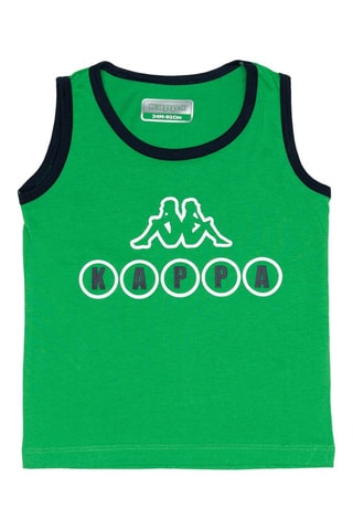 Débardeur et short - Vert et bleu marine