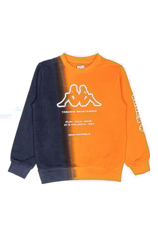 Sweat et pantalon - Orange et bleu marine 
