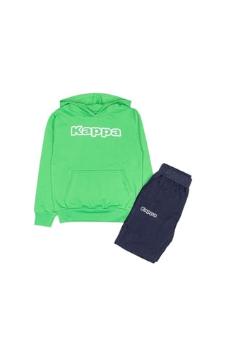 Sweat et pantalon - Vert et bleu marine