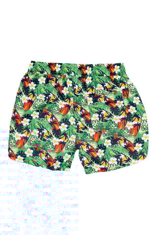 T-shirt et short - Noir et vert