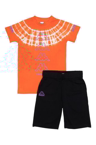 T-shirt et short - Orange et noir