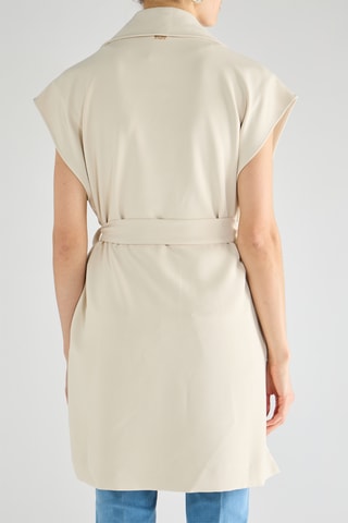 Gilet long  - Beige
