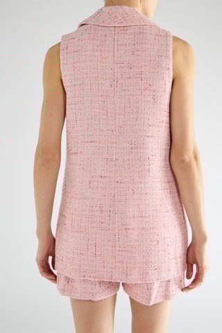 Gilet long  - Rose
