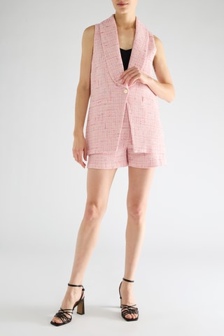 Gilet long  - Rose