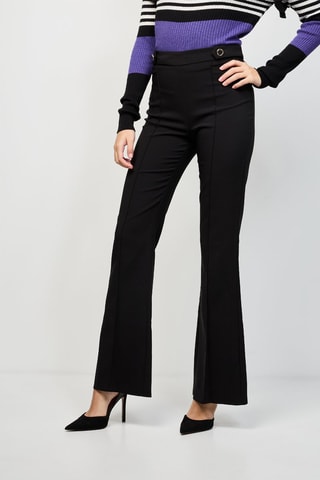 Pantalon bootcut - Noir