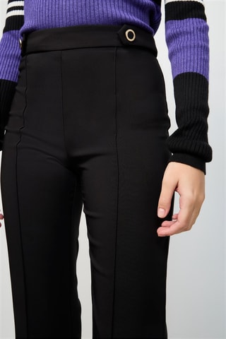 Pantalon bootcut - Noir