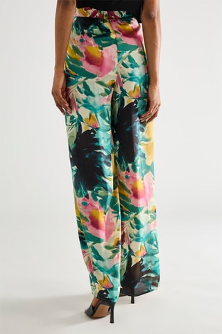 Pantalon palazzo - Fuchsia
