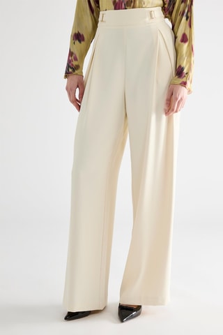 Pantalon wide legs - Beige