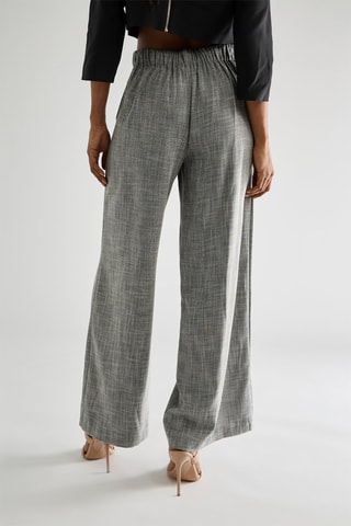 Pantalon taille haute - Gris