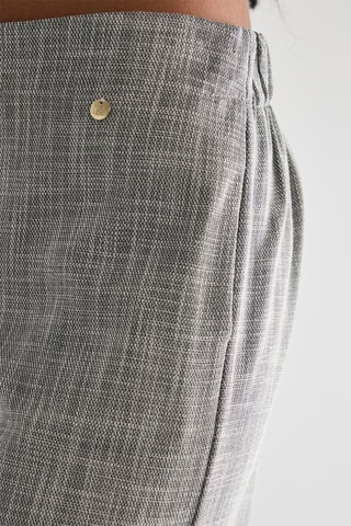 Pantalon taille haute - Gris