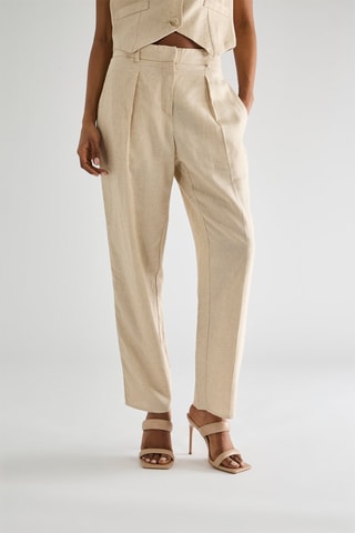 Pantalon en lin - Beige
