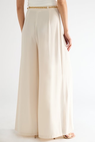 Pantalon palazzo - Beige